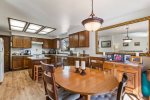 Great kitchen and dining area to enjoy meals together. 